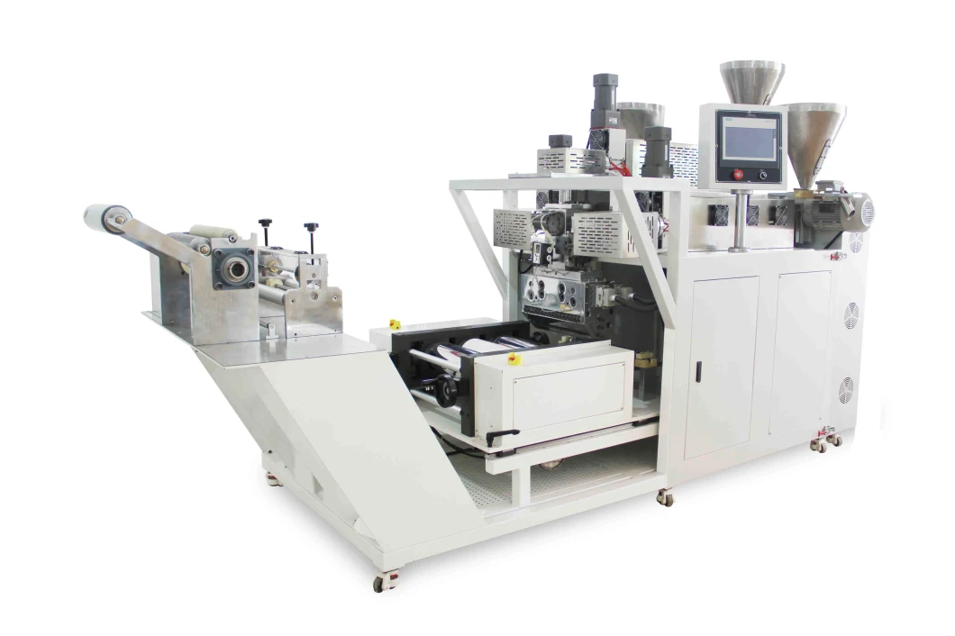 ABA ABC Three Layers LLDPE Co-Extrusion Stretch Film Making Machine