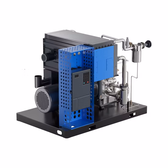 (SCR75G-Serie) Heißer Verkauf, ölfreier Schraubenluftkompressor, deutsche Technologie, direkt angetrieben, 7 bar bis 12,5 bar, rotierende industrielle Hochleistung