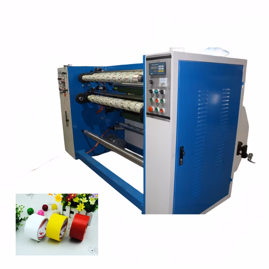 Stretchfolie, Frischhaltefolie, PVC-PE-Etikettenfolie, Thermopapier, BOPP-Band, Vliesstoff, Rollenschneider, Aufwickelmaschine