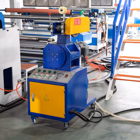 Doppelschnecken-Doppel-Doppel-2-Schicht-Coextrusions-LLDPE-PE-Kunststoff-Palettenverpackungs-Stretch-Gussfolien-Extrusions-Konservierungsfolien-Extrusionsherstellungsmaschine